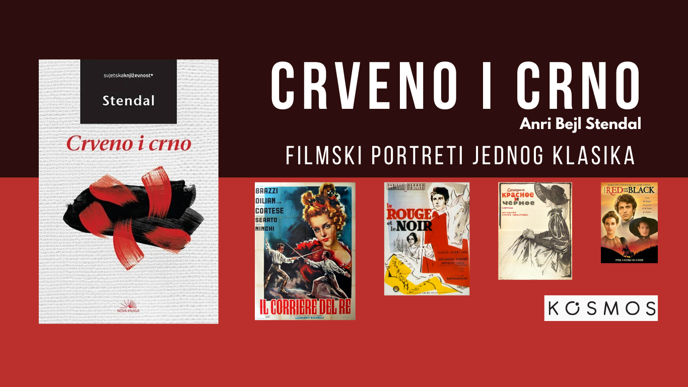 Stendalov roman Crveno i crno, ekranizacija